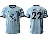 2020-21 Chelsea 22 PULISIC Away Thailand Soccer Jersey,baseball caps,new era cap wholesale,wholesale hats